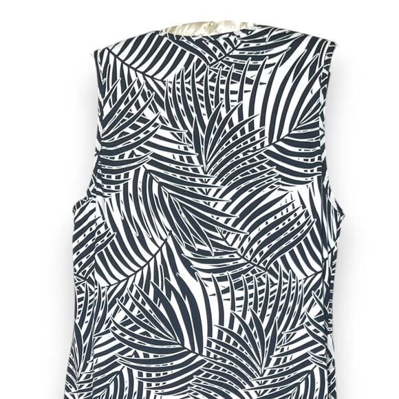 Tommy Bahama Size M Tropical Split Neck Spa Dress Swim Cover-up Activewear - Picture 6 of 8